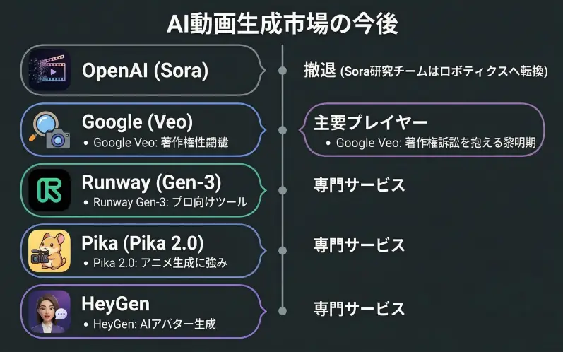 ai video generation market future infographic